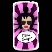 Coque Samsung Galaxy Ace 2 Miss Cougar Brune