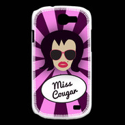 Coque Samsung Galaxy Express Miss Cougar Brune