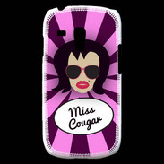 Coque Samsung Galaxy S3 Mini Miss Cougar Brune