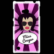 Coque Nokia Lumia 720 Miss Cougar Brune