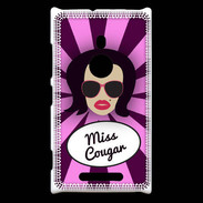Coque Nokia Lumia 925 Miss Cougar Brune