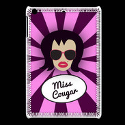 Coque iPadMini Miss Cougar Brune