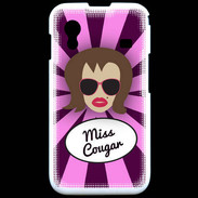 Coque Samsung ACE S5830 Miss Cougar Chatain