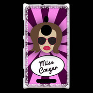 Coque Nokia Lumia 925 Miss Cougar Chatain