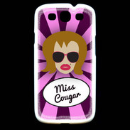 Coque Samsung Galaxy S3 Miss Cougar Rousse