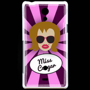 Coque Sony Xperia T Miss Cougar Rousse