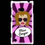 Coque Nokia Lumia 720 Miss Cougar Rousse