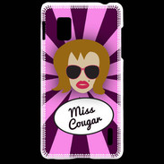 Coque LG Optimus G Miss Cougar Rousse