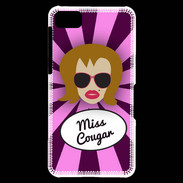 Coque Blackberry Z10 Miss Cougar Rousse