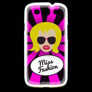 Coque Samsung Galaxy S3 Miss Fashion Blonde