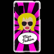 Coque LG Optimus G Miss Fashion Blonde