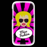 Coque HTC One SV Miss Fashion Blonde