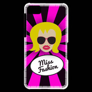 Coque Blackberry Z10 Miss Fashion Blonde