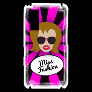 Coque Samsung Player One Miss Fashion Rousse