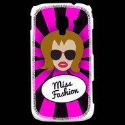 Coque Samsung Galaxy Ace 2 Miss Fashion Rousse