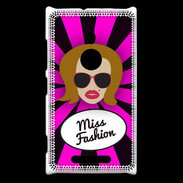 Coque Nokia Lumia 925 Miss Fashion Rousse