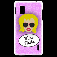 Coque LG Optimus G Miss Fiesta Blonde