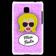 Coque LG Optimus L3 II Miss Fiesta Blonde