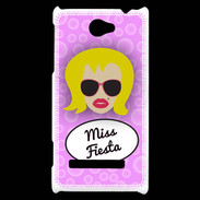 Coque HTC Windows Phone 8S Miss Fiesta Blonde