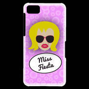 Coque Blackberry Z10 Miss Fiesta Blonde