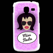Coque Samsung Galaxy Ace 2 Miss Fiesta Brune