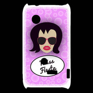 Coque Sony Xperia Typo Miss Fiesta Brune