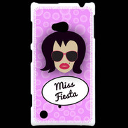 Coque Nokia Lumia 720 Miss Fiesta Brune