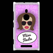 Coque Nokia Lumia 925 Miss Fiesta Chatain