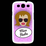 Coque Samsung Galaxy S3 Miss Fiesta Rousse