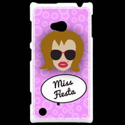 Coque Nokia Lumia 720 Miss Fiesta Rousse