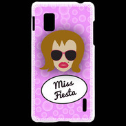 Coque LG Optimus G Miss Fiesta Rousse