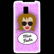 Coque LG P990 Miss Fiesta Rousse