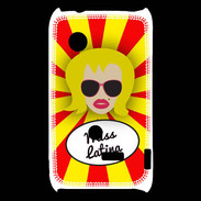 Coque Sony Xperia Typo Miss Latina Blonde