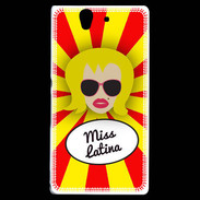 Coque Sony Xperia Z Miss Latina Blonde
