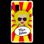 Coque LG Optimus G Miss Latina Blonde