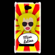 Coque HTC Windows Phone 8S Miss Latina Blonde