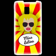 Coque LG P990 Miss Latina Blonde