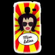 Coque Samsung Galaxy Ace 2 Miss Latina Brune