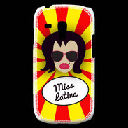 Coque Samsung Galaxy S3 Mini Miss Latina Brune