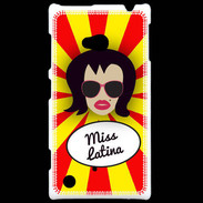 Coque Nokia Lumia 720 Miss Latina Brune