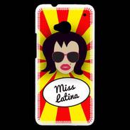 Coque HTC One Miss Latina Brune