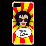 Coque Blackberry Z10 Miss Latina Brune