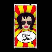 Coque Nokia Lumia 520 Miss Latina Brune