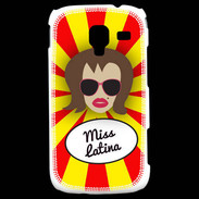 Coque Samsung Galaxy Ace 2 Miss Latina Chatain