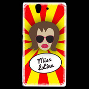 Coque Sony Xperia Z Miss Latina Chatain
