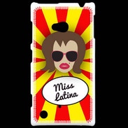 Coque Nokia Lumia 720 Miss Latina Chatain