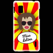 Coque LG Optimus G Miss Latina Chatain