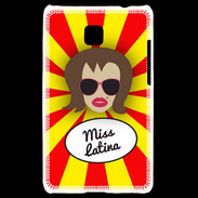 Coque LG Optimus L3 II Miss Latina Chatain