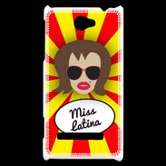 Coque HTC Windows Phone 8S Miss Latina Chatain