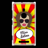 Coque Nokia Lumia 925 Miss Latina Chatain